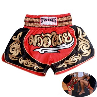 MMA Shorts Muay Thai Boxing Shorts Tights Fight Fitness Shorts For Kids Men - Intl April 2018 - 2 MMA Shorts Muay Thai Boxing Shorts Tights Fight Fitness Shorts For Kids Men - intl - 2