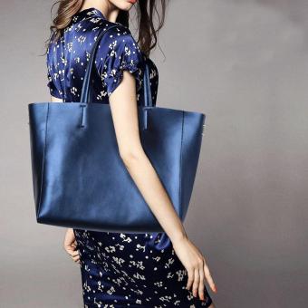 Munoor Womens Tote Bags 100% Genuine Cowhide Leather Fashionable Shoulder Lady Bags Handbags For Travel (Champagne) - Intl July 2018 - 3 Munoor Womens Tote Bags 100% Genuine Cowhide Leather Fashionable Shoulder Lady Bags Handbags for Travel (Champagne) - intl - 3