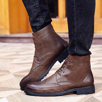 New Classic Men'S Real Leather Ankle Boots (Brown) Intl June 2018 - 5 New Classic Men'S Real Leather Ankle Boots (Brown) intl - 5