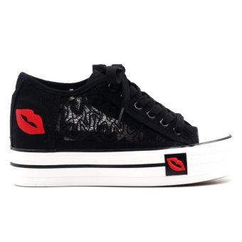 New York Sneakers Brielle Platform High Cut Shoes (Black) June 2018 - 2 New York Sneakers Brielle Platform High Cut Shoes (Black) - 2