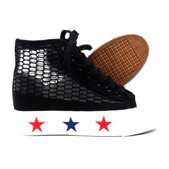 New York Sneakers Camryn Platform High Cut Shoes (Black) June 2018 - 2 New York Sneakers Camryn Platform High Cut Shoes (Black) - 2