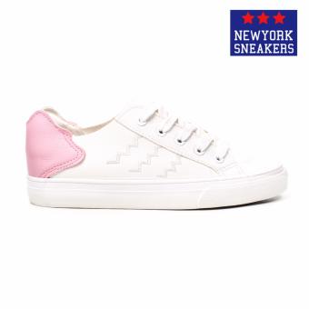 New York Sneakers Feiro Low Cut Shoes1827(WHITE/PINK) June 2018 - 2 New York Sneakers Feiro Low Cut Shoes1827(WHITE/PINK) - 2