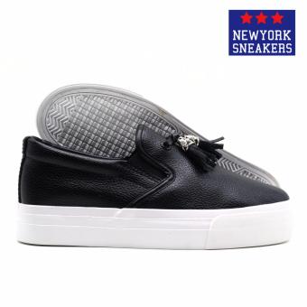 New York Sneakers Hayes Slip On Shoes(BLACK) June 2018 - 3 New York Sneakers Hayes Slip On Shoes(BLACK) - 3