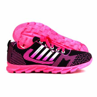 New York Sneakers Selby Rubber Shoes(BLACK/PINK) June 2018 - 3 New York Sneakers Selby Rubber Shoes(BLACK/PINK) - 3
