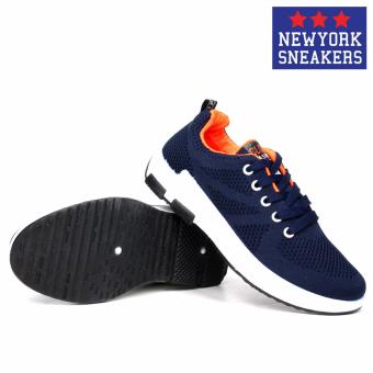 New York Sneakers Tony Rubber Shoes 6055(NAVY/ORANGE) June 2018 - 3 New York Sneakers Tony Rubber Shoes 6055(NAVY/ORANGE) - 3
