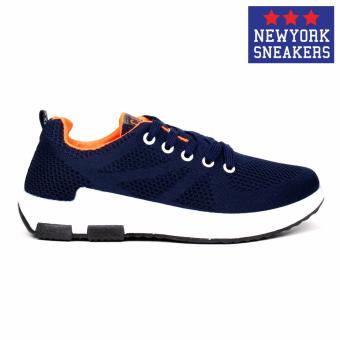 New York Sneakers Tony Rubber Shoes 6055(NAVY/ORANGE) June 2018 - 2 New York Sneakers Tony Rubber Shoes 6055(NAVY/ORANGE) - 2