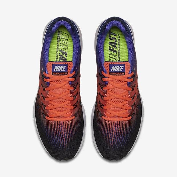 NIKE MEN AIR ZOOM PEGASUS 33 RUNNING SHOE HYPER ORANGE 831352-010 US7-11 02' - Intl June 2018 - 3 NIKE MEN AIR ZOOM PEGASUS 33 RUNNING SHOE HYPER ORANGE 831352-010 US7-11 02' - intl - 3