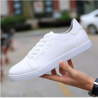 Ocean Ocean Leather Shoes Men's Fashion Sneakers TrendBreathable(White) - Intl June 2018 - 2 Ocean Ocean leather shoes Men's Fashion Sneakers TrendBreathable(White) - intl - 2