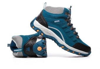 Outdoor Men Shoes Leather Mesh Breathable Anti-Skid Warm Waterproof Hiking Shoes June 2018 - 4 Outdoor Men Shoes Leather Mesh Breathable Anti-Skid Warm Waterproof Hiking Shoes - 4