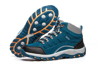Outdoor Men Shoes Leather Mesh Breathable Anti-Skid Warm Waterproof Hiking Shoes June 2018 - 5 Outdoor Men Shoes Leather Mesh Breathable Anti-Skid Warm Waterproof Hiking Shoes - 5