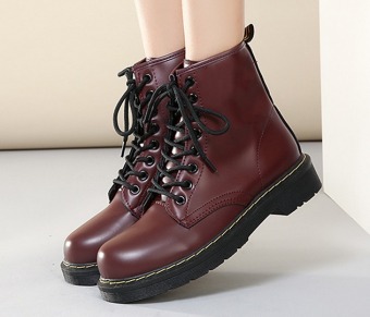 Outlet Martin Boots Female British Boots Brown June 2018 - 3 Outlet Martin boots female British boots Brown - 3