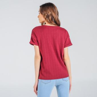 Penshoppe Boxy Tee With Pocket (Wine) May 2018 - 3 Penshoppe Boxy Tee With Pocket (Wine) - 3