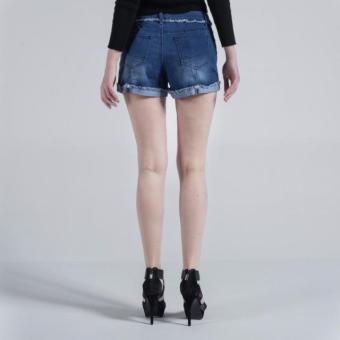 Penshoppe Re-Tooled Denim Shorts (Blue) June 2018 - 3 Penshoppe Re-Tooled Denim Shorts (Blue) - 3