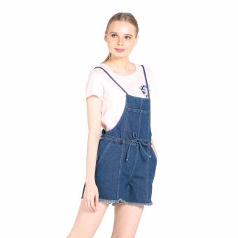 Penshoppe Regular Fit Jumper Shorts With Frayed Hem (Blue) June 2018 - 2 Penshoppe Regular Fit Jumper Shorts With Frayed Hem (Blue) - 2