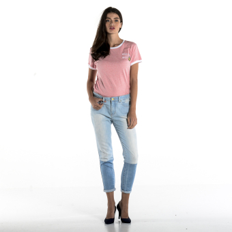 PENSHOPPE Two-toned Cigarette Fit Jeans (Faded Denim) June 2018 - 4 PENSHOPPE Two-toned Cigarette Fit Jeans (Faded Denim) - 4