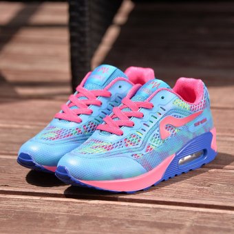 PINSV Air Women Breathable Sport Shoes Running Shoes (Blue) June 2018 - 5 PINSV Air Women Breathable Sport Shoes Running Shoes (Blue) - 5
