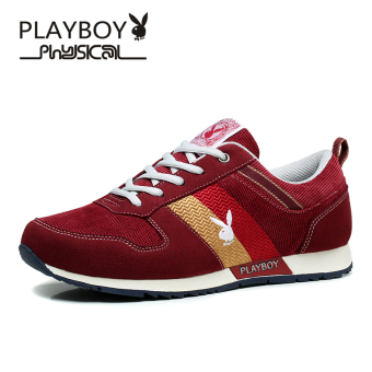 shoes casual shoes (Wine red color 