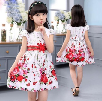 Princess Party Dresses For Girls Wedding Dresses Floral Print Kids Prom Dresses Summer Children Sundress 2 3 4 6 8 9 10 12 Years - Intl June 2018 - 3 Princess Party Dresses For Girls Wedding Dresses Floral Print Kids Prom Dresses Summer Children Sundress 2 3 4 6 8 9 10 12 Years - intl - 3