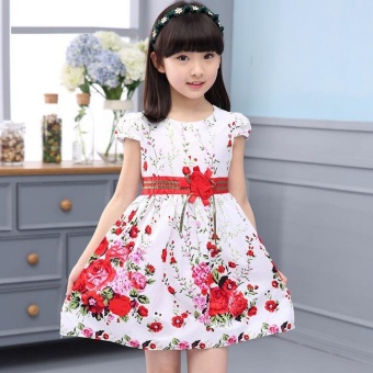 Princess Party Dresses For Girls Wedding Dresses Floral Print Kids Prom Dresses Summer Children Sundress 2 3 4 6 8 9 10 12 Years - Intl June 2018 - 2 Princess Party Dresses For Girls Wedding Dresses Floral Print Kids Prom Dresses Summer Children Sundress 2 3 4 6 8 9 10 12 Years - intl - 2