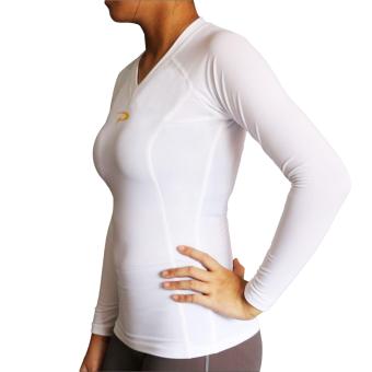 PROCARE COMBAT #9204 Dri-Quik Ladies Compression Long Sleeves For Yoga Zumba Jogging Running (White) June 2018 - 4 PROCARE COMBAT #9204 Dri-Quik Ladies Compression Long Sleeves for Yoga Zumba Jogging Running (White) - 4