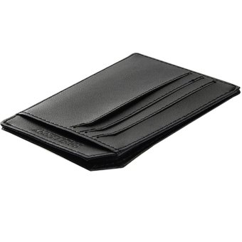 PU Leather Men Wallets Credit Card Holder Male Purses Men Bags(black) - Intl June 2018 - 2 PU Leather Men Wallets Credit Card Holder Male Purses Men Bags(black) - intl - 2