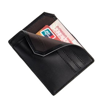 PU Leather Men Wallets Credit Card Holder Male Purses Men Bags(black) - Intl June 2018 - 3 PU Leather Men Wallets Credit Card Holder Male Purses Men Bags(black) - intl - 3