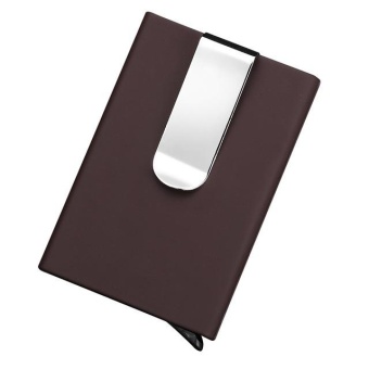 RFID Blocking Automatic Credit Card Holder Business Card Holder Quilted Card Holder Waterproof Credit Card Money Cash Clip Case Pocket Box Business ID Card Holder Cover - Intl April 2018 - 2 RFID Blocking Automatic Credit Card Holder Business Card Holder Quilted Card Holder Waterproof Credit Card Money Cash Clip Case Pocket Box Business ID Card Holder Cover - intl - 2