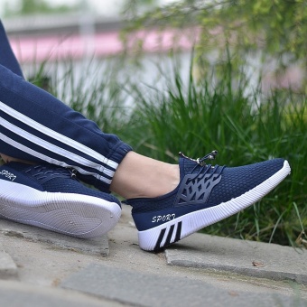 Running Sneakers Men Zapatillas Deportivas Hombre Free Run For Mens Trainers Sports Jogging Homme Lightweight Comfortable Shoes(Grey) - Intl June 2018 - 3 Running Sneakers Men Zapatillas Deportivas Hombre Free Run for Mens Trainers Sports Jogging Homme Lightweight Comfortable Shoes(Grey) - intl - 3