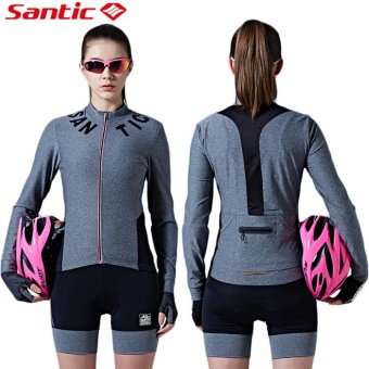 Santic Antu-UV Women Long Sleeves Cycling Jerseys Breathable Cycling Clothing Comfortable Bicycle Tops Bike Clothes Spring Summer - Intl June 2018 - 2 Santic Antu-UV Women Long Sleeves Cycling Jerseys Breathable Cycling Clothing Comfortable Bicycle Tops Bike Clothes Spring Summer - intl - 2