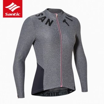 Santic Antu-UV Women Long Sleeves Cycling Jerseys Breathable Cycling Clothing Comfortable Bicycle Tops Bike Clothes Spring Summer - Intl June 2018 - 5 Santic Antu-UV Women Long Sleeves Cycling Jerseys Breathable Cycling Clothing Comfortable Bicycle Tops Bike Clothes Spring Summer - intl - 5