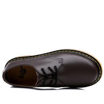 Seanut Men's Casual Genuine Leather Lace Shoes Formal Shoes (Brown) June 2018 - 4 Seanut Men's Casual Genuine Leather Lace Shoes Formal Shoes (Brown) - 4