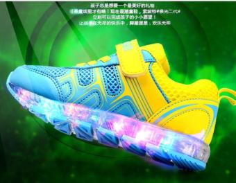 Sports Shoes LED Sneakers Luminous Usb Sneakers Shoes For Girls Boys Kids - Intl April 2018 - 2 Sports Shoes LED Sneakers Luminous Usb Sneakers Shoes For Girls Boys Kids - intl - 2