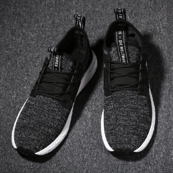 Spring Autumn Men's Sneakers 2017 Men Running Shoes Trending Style Sports Shoes Breathable Trainers Sneakers (Black) - Intl June 2018 - 5 Spring Autumn Men's Sneakers 2017 Men Running Shoes Trending Style Sports Shoes Breathable Trainers Sneakers (Black) - intl - 5