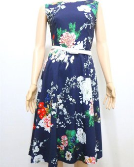 Summer Dress 2017 Audrey Hepburn Women Retro Vintage 1950s 60sRockabilly Floral Swing Summer Dresses Elegant Tunic VestidosWQ0980 897 - Intl June 2018 - 3 Summer Dress 2017 Audrey Hepburn Women Retro Vintage 1950s 60sRockabilly Floral Swing Summer Dresses Elegant Tunic VestidosWQ0980 897 - intl - 3