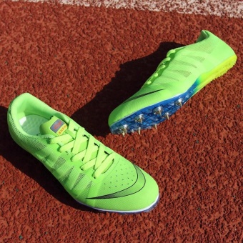 Sunshine Track Sports Running Shoes Spike Spikes Athletics TrainingShoes Lelaki Berjalan Kasut -Fluorescent Green - Intl July 2018 - 2 Sunshine Track Sports Running Shoes Spike Spikes Athletics TrainingShoes Lelaki Berjalan Kasut -Fluorescent Green - intl - 2