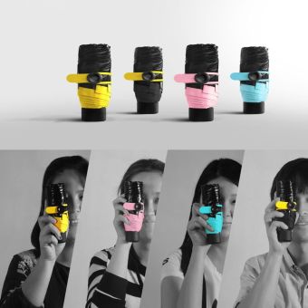 Super Mini Compact Travel Ultra-small Phone Pocket Sun Fold UVumbrella - Intl May 2018 - 4 Super Mini Compact Travel ultra-small phone pocket sun fold UVumbrella - intl - 4