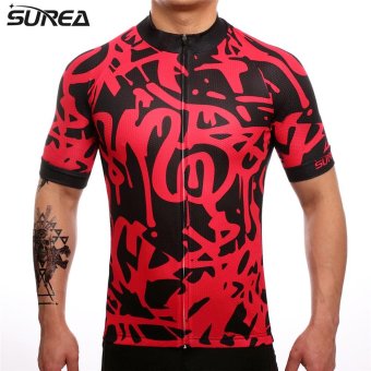 SUREA 2017 New Fabric Summer Men Quick Dry Cycling Jersey/ShortsSet Mtb Breathable Bicycle Clothing Short Sleeve Cool Bike ClothesDT-28 - Intl June 2018 - 3 SUREA 2017 New Fabric Summer Men Quick Dry Cycling Jersey/ShortsSet Mtb Breathable Bicycle Clothing Short Sleeve Cool Bike ClothesDT-28 - intl - 3
