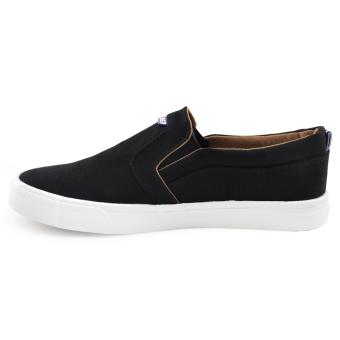 Tanggo Xin Fashion Sneakers Men's Flat Shoes Slip-On (black) June 2018 - 2 Tanggo Xin Fashion Sneakers Men's Flat Shoes Slip-On (black) - 2