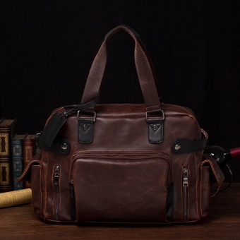 Tidog New Men's Bags Tide Restoring Ancient Ways Men File Computer Bag Leisure Single Shoulder Bag Tote Bag - Intl June 2018 - 3 Tidog new men's bags tide restoring ancient ways men file computer bag leisure single shoulder bag tote bag - intl - 3