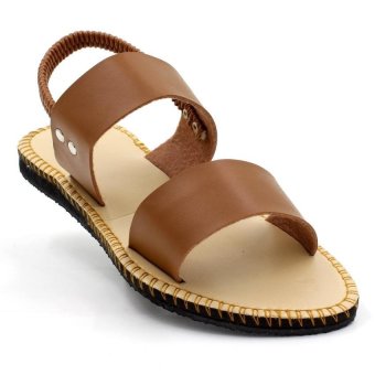 Tokkyo Shoes Women's Lucky Flat Sandals (Brown) April 2018 - 2 Tokkyo Shoes Women's Lucky Flat Sandals (Brown) - 2