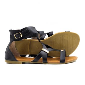 Tokkyo Shoes Women's Hazel D-11 Flat Gladiator Sandals (Black) June 2018 - 3 Tokkyo Shoes Women's Hazel D-11 Flat Gladiator Sandals (Black) - 3