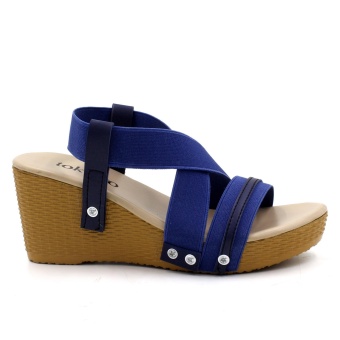 Tokkyo Women's Hyeon Wedge Sandals (Blue) April 2018 - 2 Tokkyo Women's Hyeon Wedge Sandals (Blue) - 2