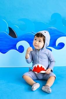 Ufosuit Kids Animal Swimsuit Unisex Onesie Swimwear Jumpsuit SharkCosplay Costume - Intl June 2018 - 2 Ufosuit Kids Animal Swimsuit Unisex Onesie Swimwear Jumpsuit SharkCosplay Costume - intl - 2