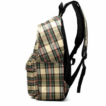 Urban Hikers Clyde Lash Tab Casual Backpack (Light Brown Checkered) June 2018 - 3 Urban Hikers Clyde Lash Tab Casual Backpack (Light Brown Checkered) - 3