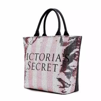 Victoria's Secret Black Friday Sequin Tote Bag (Pink) June 2018 - 2 Victoria's Secret Black Friday Sequin Tote Bag (Pink) - 2