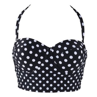Vintage Style Retro Polka Dot High Waist Sexy Bikini Swimsuit (Intl) June 2018 - 5 Vintage Style Retro Polka Dot High Waist Sexy Bikini Swimsuit (Intl) - 5