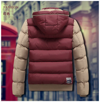 Wine Red New Arrived Casual Ultralight Mens Down Jackets HoodedAutumn & Winter Jacket Men Splice Light Weight Down ParkasJacket Men Overcoats - Intl June 2018 - 3 Wine Red New Arrived Casual Ultralight Mens Down Jackets HoodedAutumn & Winter Jacket Men Splice Light Weight Down ParkasJacket Men Overcoats - intl - 3