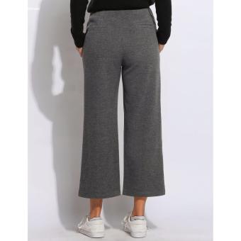Women Fashion Vintage Style High Waist Solid Culottes Wide LegPants May 2018 - 5 Women Fashion Vintage Style High Waist Solid Culottes Wide LegPants - 5