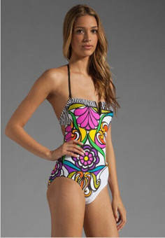 Women Floral Print Bohemian Backless Bikini - Intl June 2018 - 3 Women Floral Print Bohemian Backless Bikini - Intl - 3