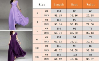 Women Long Formal Evening Prom Party Bridesmaid Chiffon Ball Gown Cocktail Dress - Intl June 2018 - 4 Women Long Formal Evening Prom Party Bridesmaid Chiffon Ball Gown Cocktail Dress - intl - 4
